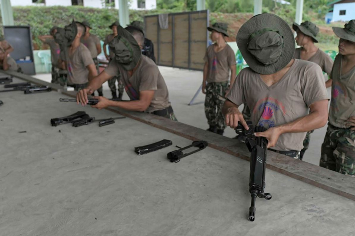 Ausbildungscamp Wildlife Protection Waffentraining