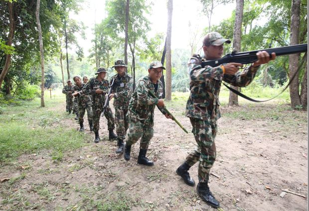 Ausbildungscamp der Wildhüter