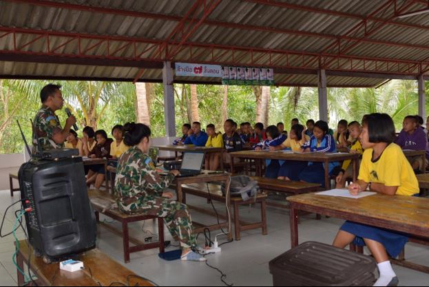 Aufklärungsarbeiten in Schule