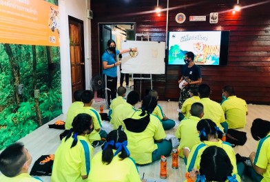 Tigerschutzkampagne mit Schüler:Innen